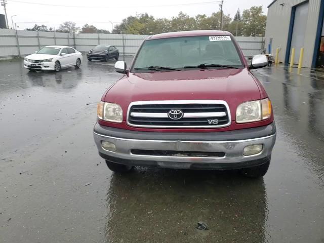2000 Toyota Tundra Access Cab VIN: 5TBRT3413YS004483 Lot: 92726525