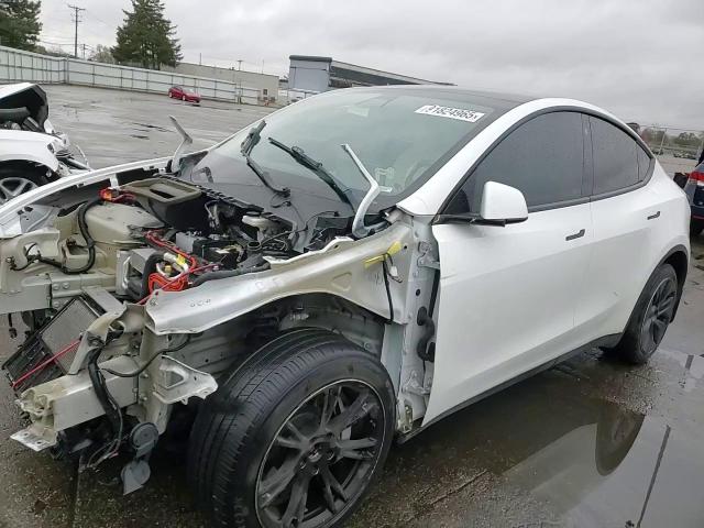 2021 Tesla Model Y VIN: 5YJYGDEE1MF187590 Lot: 91824965