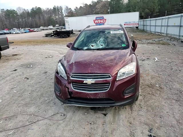 2016 Chevrolet Trax 1Lt VIN: 3GNCJLSB2GL119182 Lot: 93243785