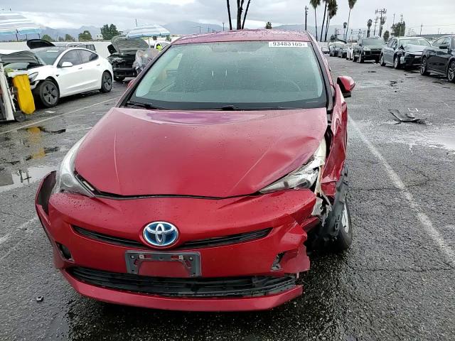 2016 Toyota Prius VIN: JTDKBRFU4G3510152 Lot: 93483165