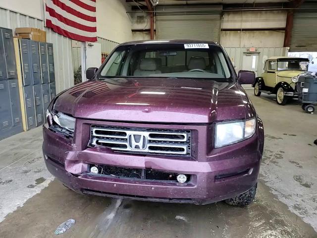 2007 Honda Ridgeline Rtl VIN: 2HJYK16527H545348 Lot: 93711055
