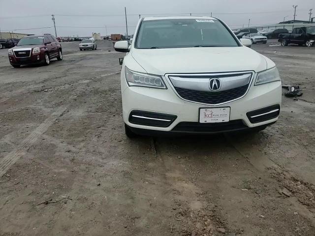 2016 Acura Mdx Technology VIN: 5FRYD3H49GB020189 Lot: 93483585