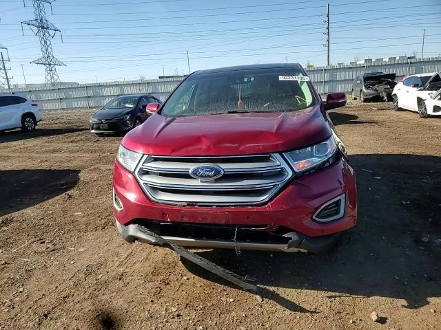 2015 Ford Edge Titanium VIN: 2FMPK4K99FBB44466 Lot: 92231105