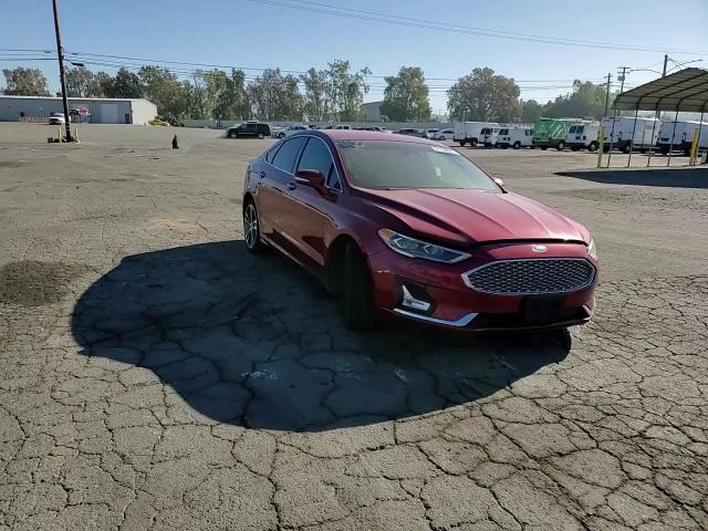 2019 Ford Fusion Titanium VIN: 3FA6P0SU9KR177239 Lot: 91136465