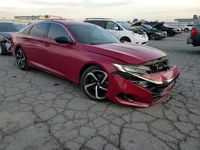 2021 Honda Accord Sport VIN: 1HGCV1F37MA067136 Lot: 91603355