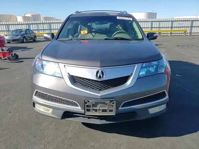 2011 Acura Mdx Technology VIN: 2HNYD2H41BH502454 Lot: 93331715