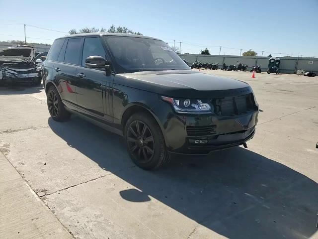 2017 Land Rover Range Rover Supercharged VIN: SALGS2FE6HA360573 Lot: 91674325