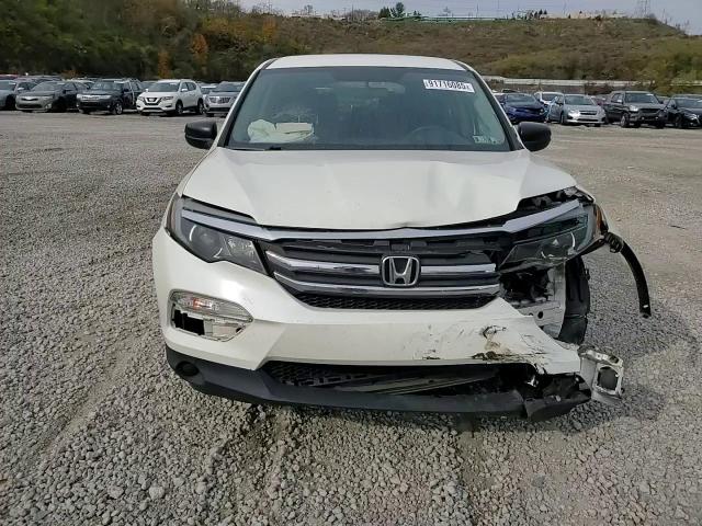 2018 Honda Pilot Lx VIN: 5FNYF6H19JB051923 Lot: 91716085