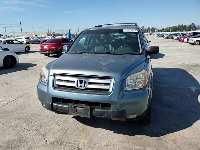 2007 Honda Pilot Exl VIN: 2HKYF18687H535042 Lot: 93699095