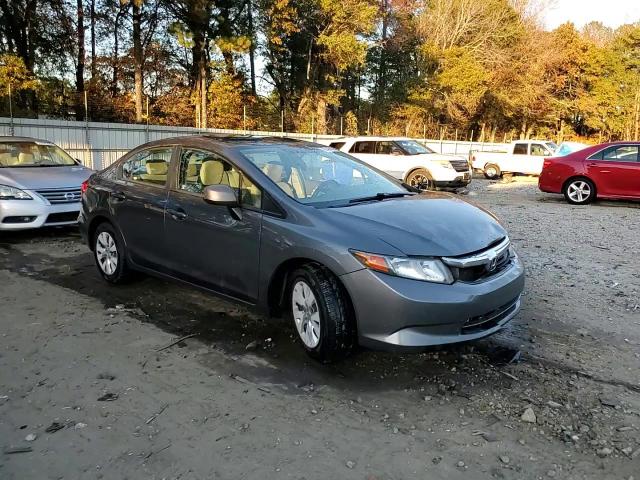 2012 Honda Civic Lx VIN: 19XFB2F57CE106881 Lot: 92496685