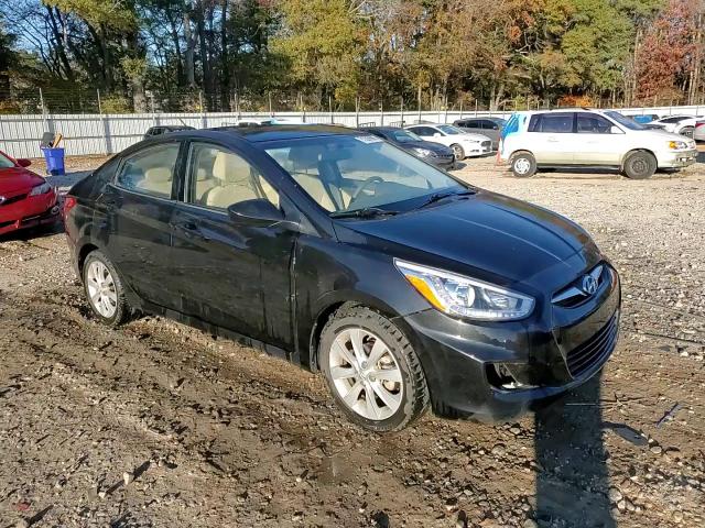 2014 Hyundai Accent Gls VIN: KMHCU4AE5EU737015 Lot: 91290685