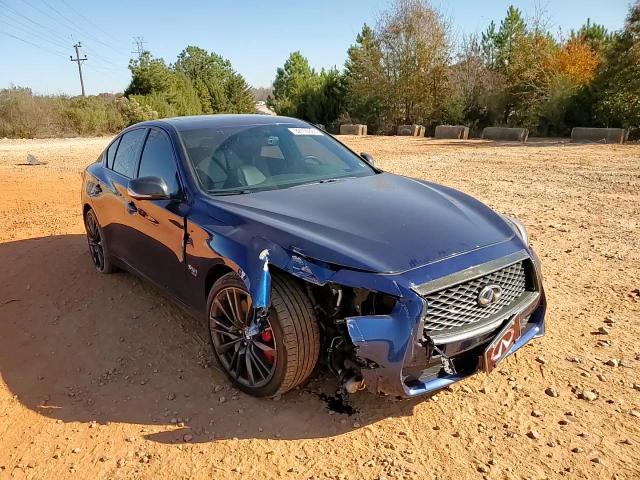 2018 Infiniti Q50 Red Sport 400 VIN: JN1FV7AP5JM460445 Lot: 92176865