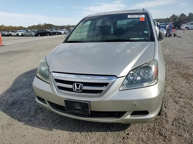 2006 Honda Odyssey Exl VIN: 5FNRL38626B430504 Lot: 92957685