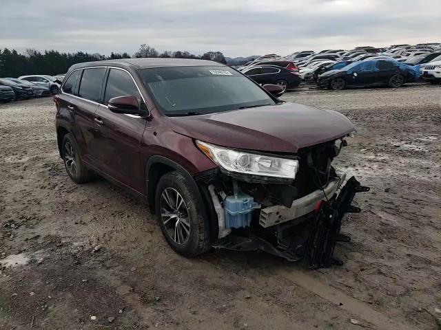 2017 Toyota Highlander Le VIN: 5TDBZRFH2HS406211 Lot: 93840785
