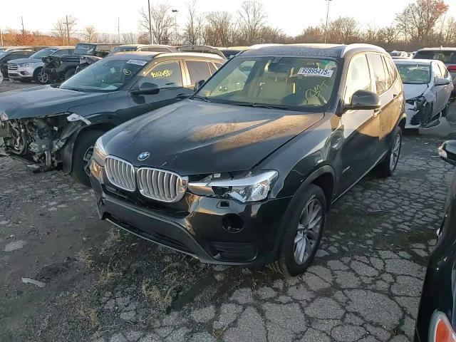 2016 BMW X3 xDrive28I VIN: 5UXWX9C58G0D70478 Lot: 92895475