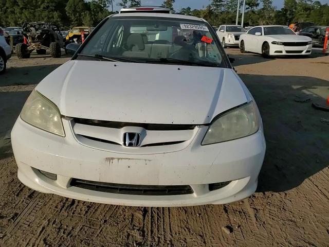 2004 Honda Civic Dx Vp VIN: 2HGES163X4H536156 Lot: 92329595