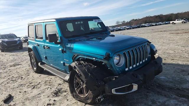 2020 Jeep Wrangler Unlimited Sahara VIN: 1C4HJXENXLW127837 Lot: 94313465