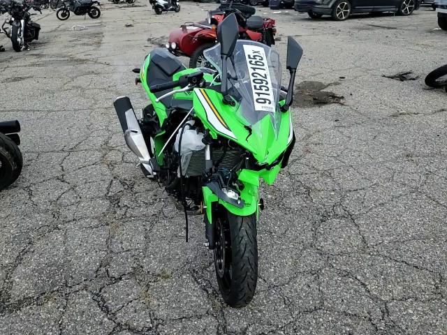 2025 Kawasaki Ex500 A VIN: ML5EXGJ10SDA58524 Lot: 91592165