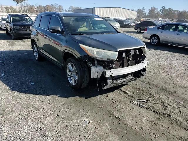 2015 Toyota Highlander Limited VIN: 5TDYKRFH5FS105041 Lot: 92731765