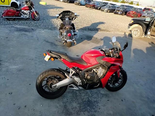 2015 Honda Cbr650 F VIN: MLHRC7408F5100485 Lot: 92924615