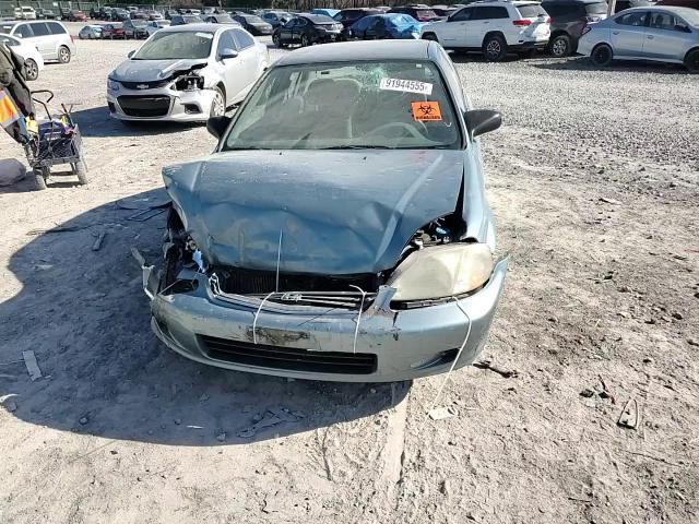 2000 Honda Civic Lx VIN: 1HGEJ6673YL038635 Lot: 91944555