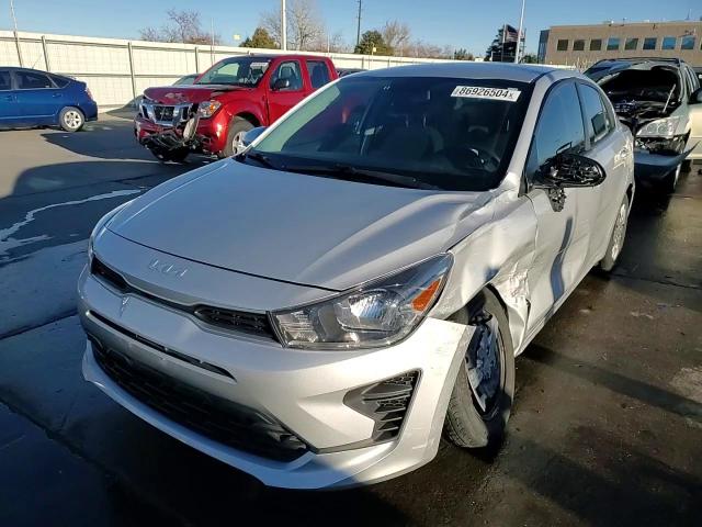 2022 Kia Rio Lx VIN: 3KPA24AD3NE485871 Lot: 86926504