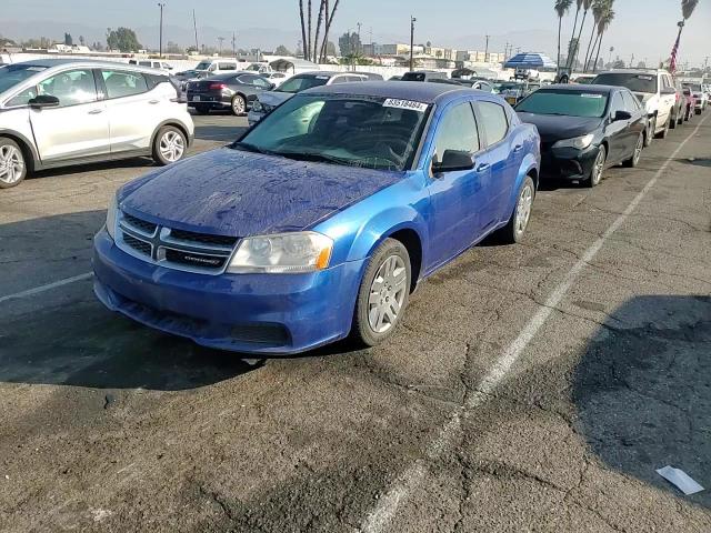 2012 Dodge Avenger Se VIN: 1C3CDZAB4CN275436 Lot: 83518484