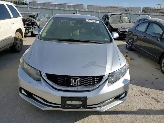 2013 Honda Civic Hybrid VIN: 19XFB4F22DE000261 Lot: 86006224