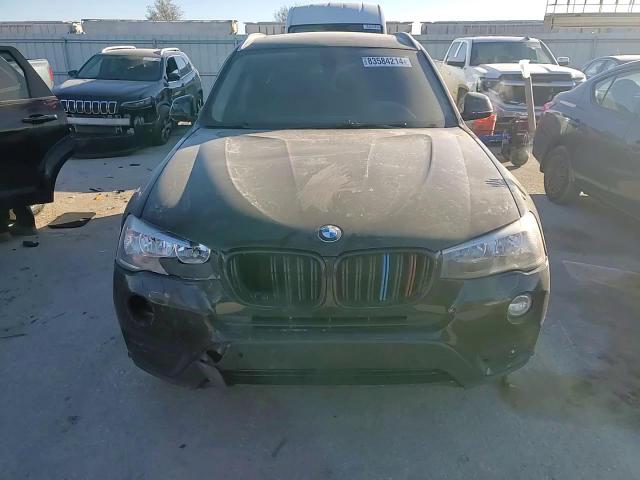 2015 BMW X3 xDrive28I VIN: 5UXWX9C55F0D61462 Lot: 83584214