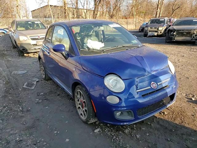 2012 Fiat 500 Sport VIN: 3C3CFFBRXCT119616 Lot: 83265394