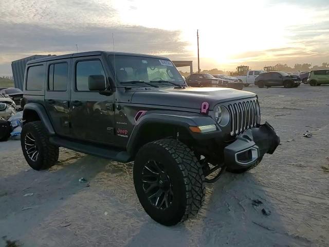 2018 Jeep Wrangler Unlimited Sahara VIN: 1C4HJXEG1JW249873 Lot: 86482584