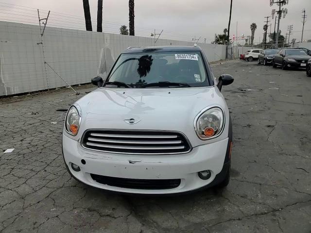 2011 Mini Cooper Countryman VIN: WMWZB3C5XBWM01112 Lot: 86331754