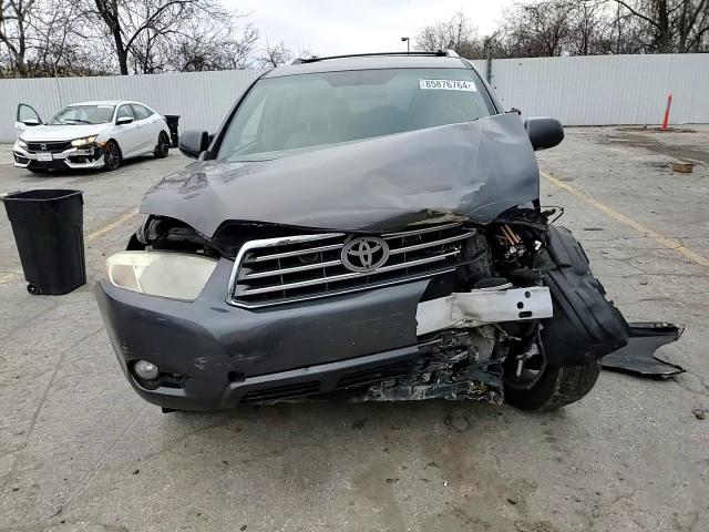 2009 Toyota Highlander Limited VIN: JTEES42A592146341 Lot: 85876764