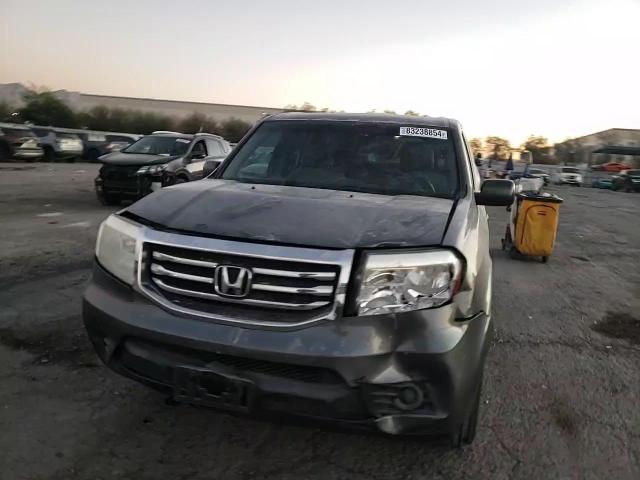 2012 Honda Pilot Lx VIN: 5FNYF3H24CB014272 Lot: 83238854