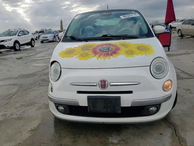 2015 Fiat 500 Lounge VIN: 3C3CFFCR2FT575516 Lot: 86325714