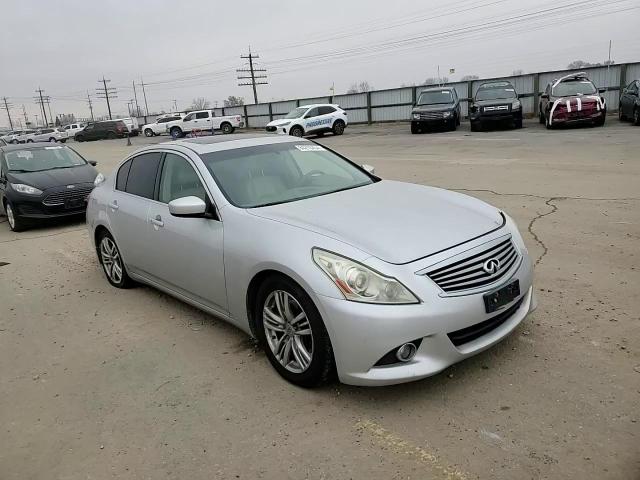 2011 Infiniti G37 VIN: JN1CV6AR3BM350252 Lot: 84278454