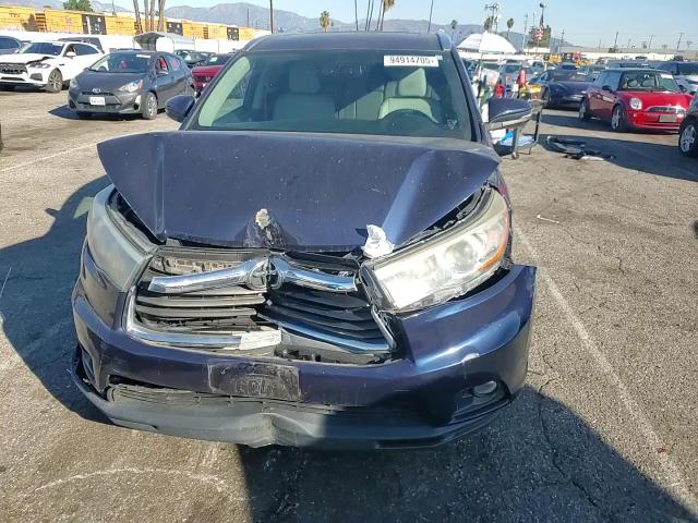 2015 Toyota Highlander Xle VIN: 5TDKKRFH0FS080281 Lot: 94914705
