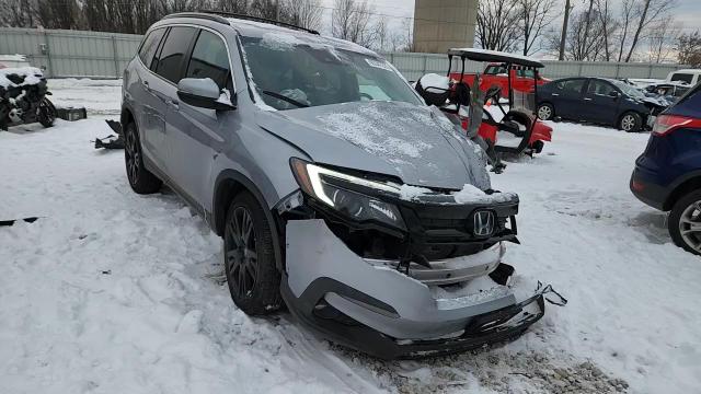 2022 Honda Pilot Se VIN: 5FNYF6H25NB093276 Lot: 95347355