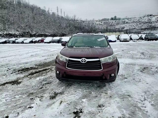 2016 Toyota Highlander Xle VIN: 5TDJKRFH2GS226385 Lot: 95329205