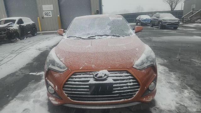 2014 Hyundai Veloster Turbo VIN: KMHTC6AEXEU205791 Lot: 94635375