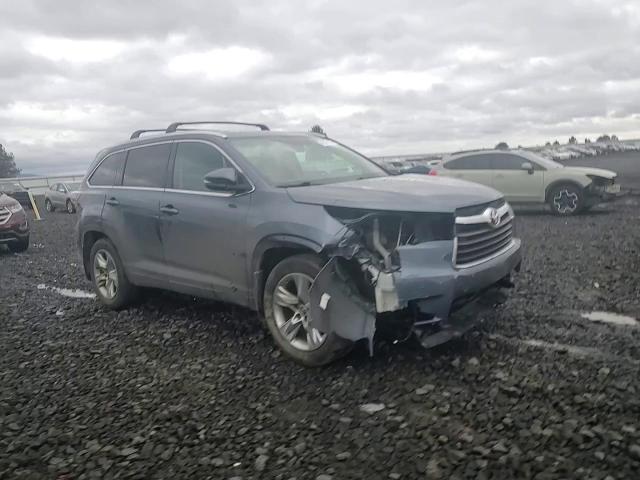 2016 Toyota Highlander Limited VIN: 5TDDKRFH2GS252465 Lot: 96076165