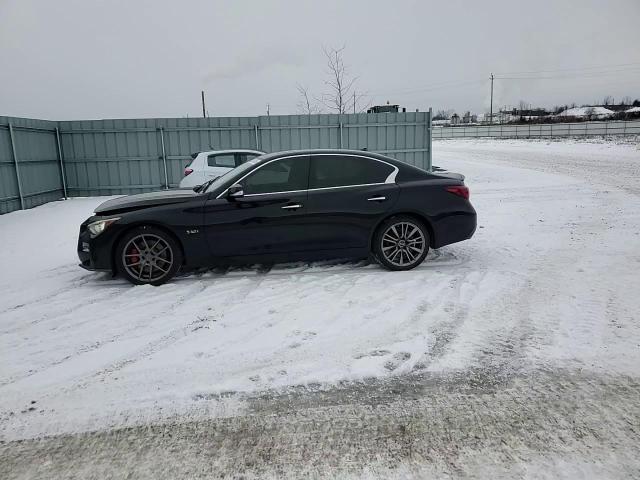 2018 Infiniti Q50 Red Sport 400 VIN: JN1FV7AR7JM480522 Lot: 94573485