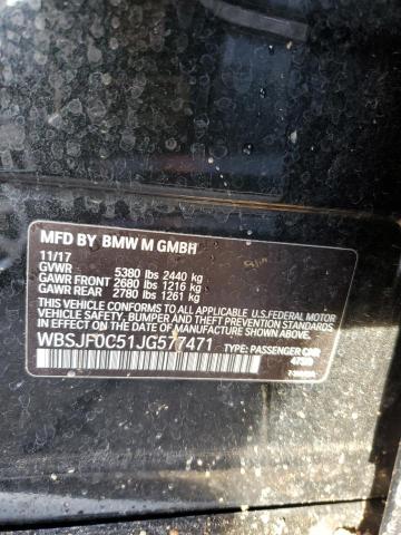 WBSJF0C51JG577471 BMW M5