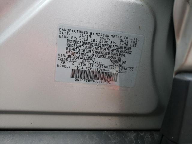 3N1CP5BV4LL482531 Nissan KICKS S