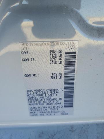 1N4BL4CV3PN420952 Nissan ALTIMA SR