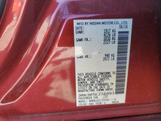 1N4AL3AP7GC256093 Nissan ALTIMA 2.5