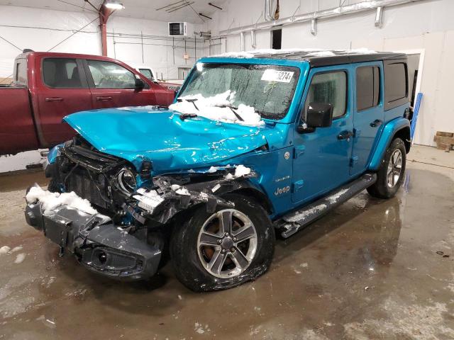 Auction sale of the 2020 Jeep Wrangler Unlimited Sahara, vin: 1C4HJXEG6LW261603, lot number: 38535274