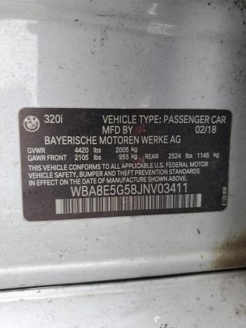 WBA8E5G58JNV03411 BMW 320 XI