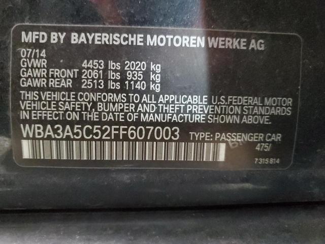 WBA3A5C52FF607003 BMW 328 I