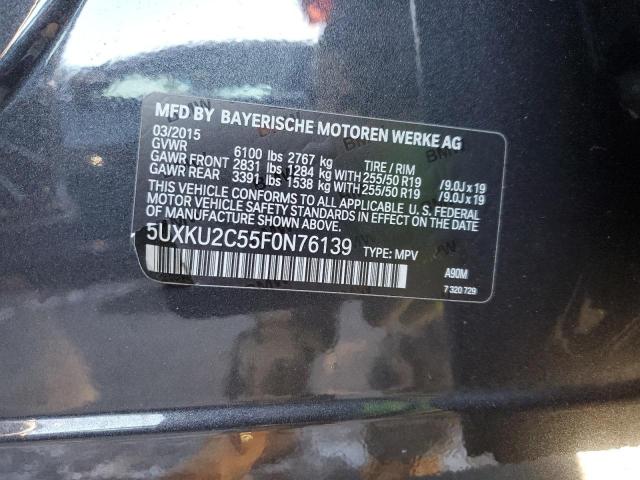 5UXKU2C55F0N76139 BMW X6 Xdrive35i